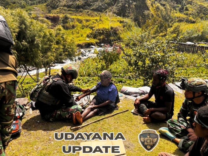 Kasih Satgas Yonif 743/PSY Menyapa Pruleme: Anjangsana dan Layanan Kesehatan untuk Papua