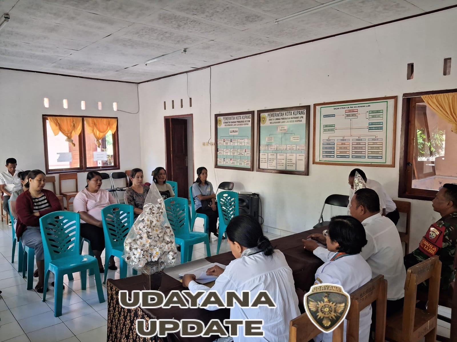 Babinsa Dampingi Sosialisasi Pentingnya Kesehatan Wanita Dan Anakv