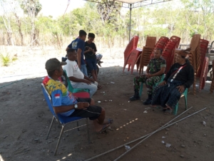 Koramil 1625-05/Aesesa Aktif Jalin Kedekatan dengan Masyarakat Lewat Komsos