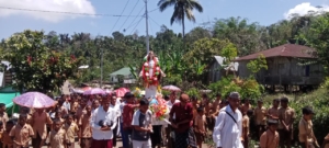 TNI Hadiri Prosesi Maria Bunda Segala Bangsa, Kawal Iman dan Keamanan Umat