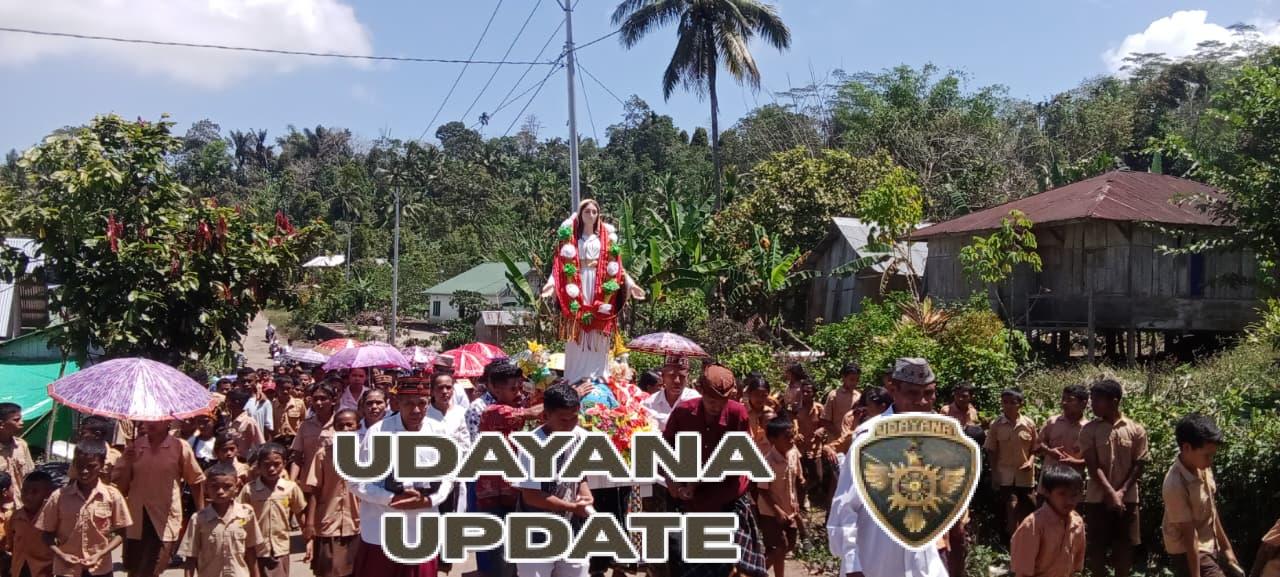 TNI Hadiri Prosesi Maria Bunda Segala Bangsa, Kawal Iman dan Keamanan Umat