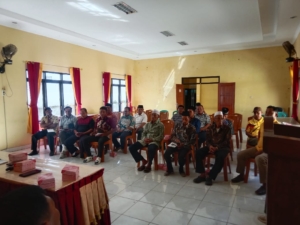 Babinsa Empang Turut Serta Matangkan Persiapan Peringatan Maulid Nabi Muhammad SAW