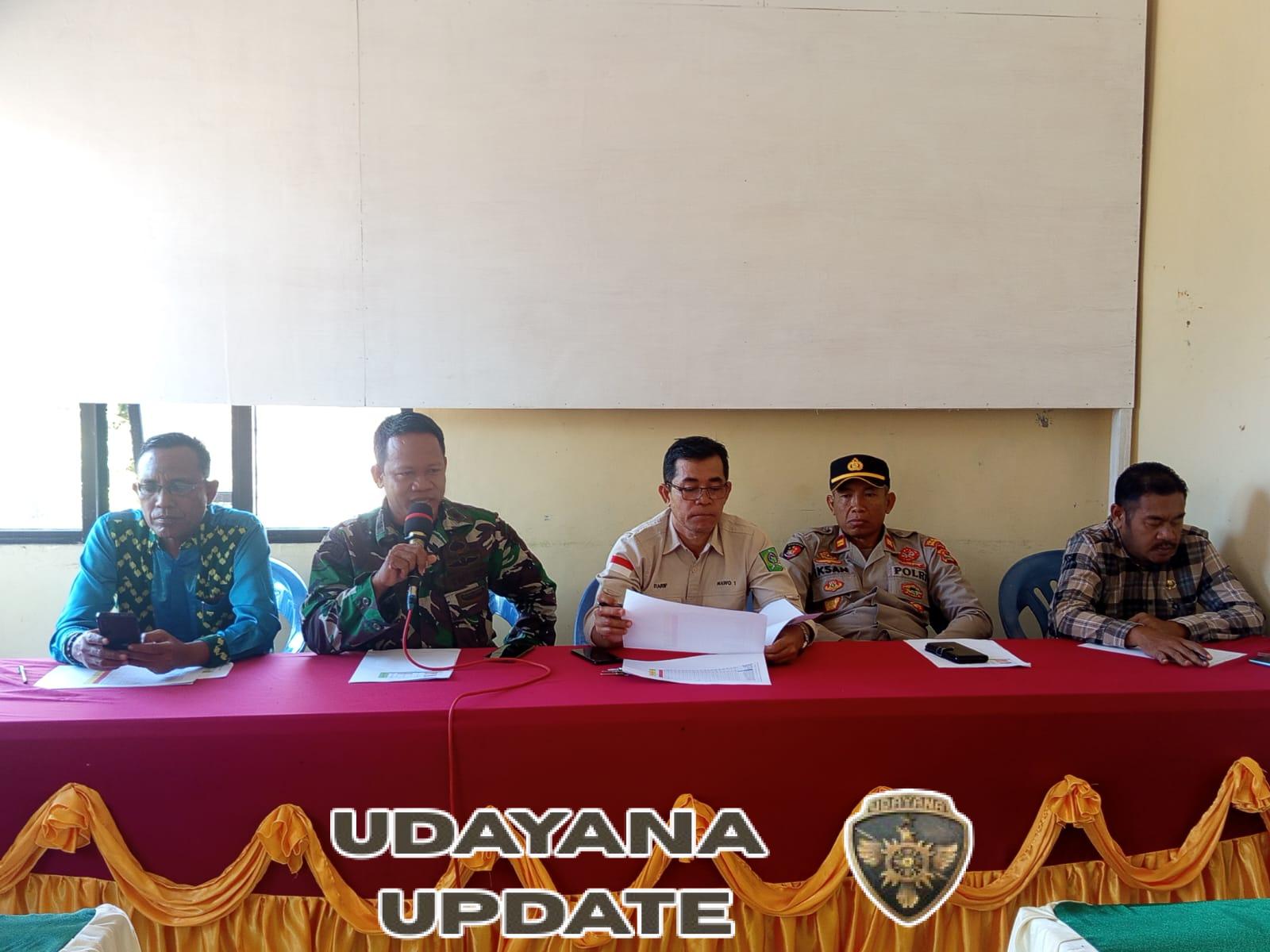 Danramil 1608-06/Wawo Hadiri Sinkronisasi Data Penerima Manfaat MBG