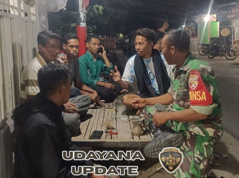 Babinsa Kabupaten Bima Ajak Warga Jaga Kebersihan dan Hindari Narkoba