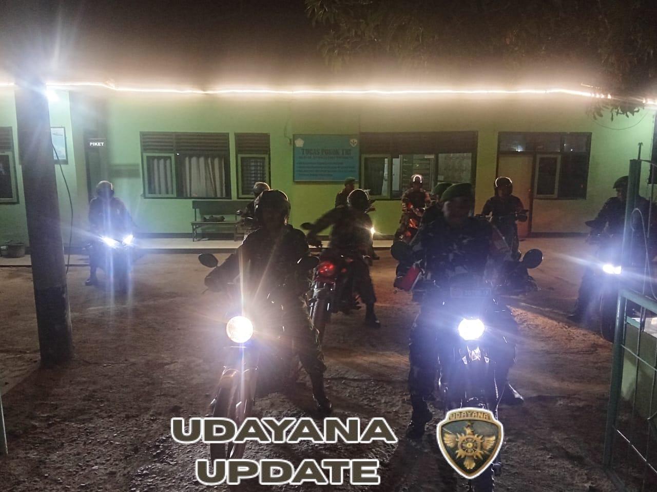 Koramil 1608-04/Woha Gelar Apel Siaga dan Patroli Mandiri Jaga Keamanan Kabupaten Bima