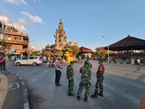 Gelar Pengamanan Bersama, Dandim Klungkung Pastikan Doa Lintas Agama Aman Dan Lancar