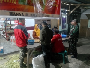 Warga Madayin Dapat Pesan Kamtibmas dan Keselamatan Kerja dari Babinsa