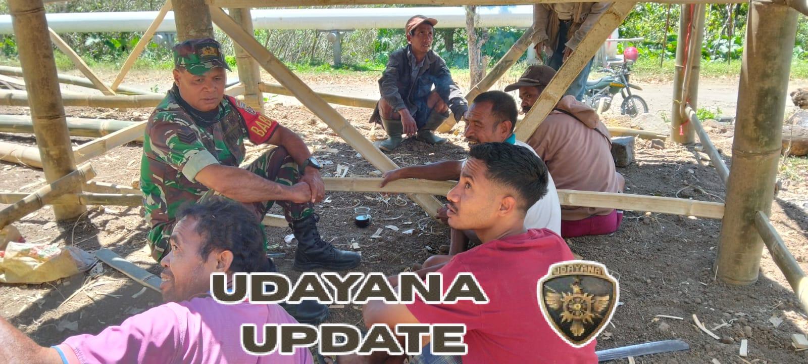 Babinsa Bersinergi dengan Masyarakat Desa Roga Wujudkan Kondisi Aman dan Nyaman