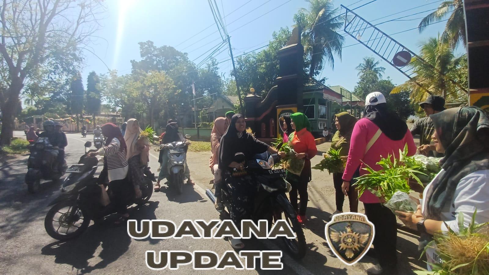 Berkah Edugarden: Ibu Ketua Persit Salurkan Hasil Panen ke Warga