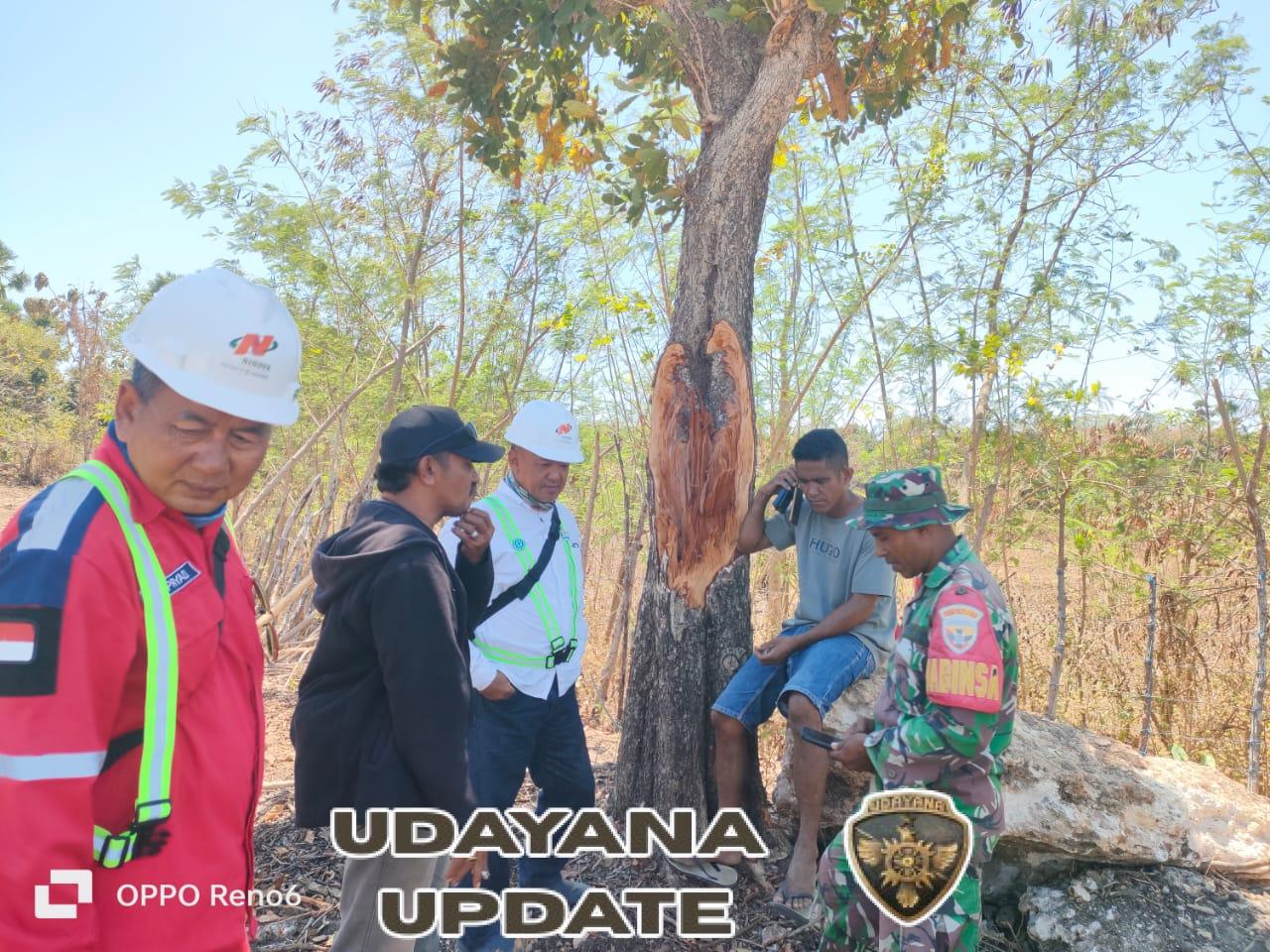 Babinsa Koramil 1627-02 Pantai Baru Laksanakan Pemantauan Pelayaran dan Pembangunan Tambak Garam