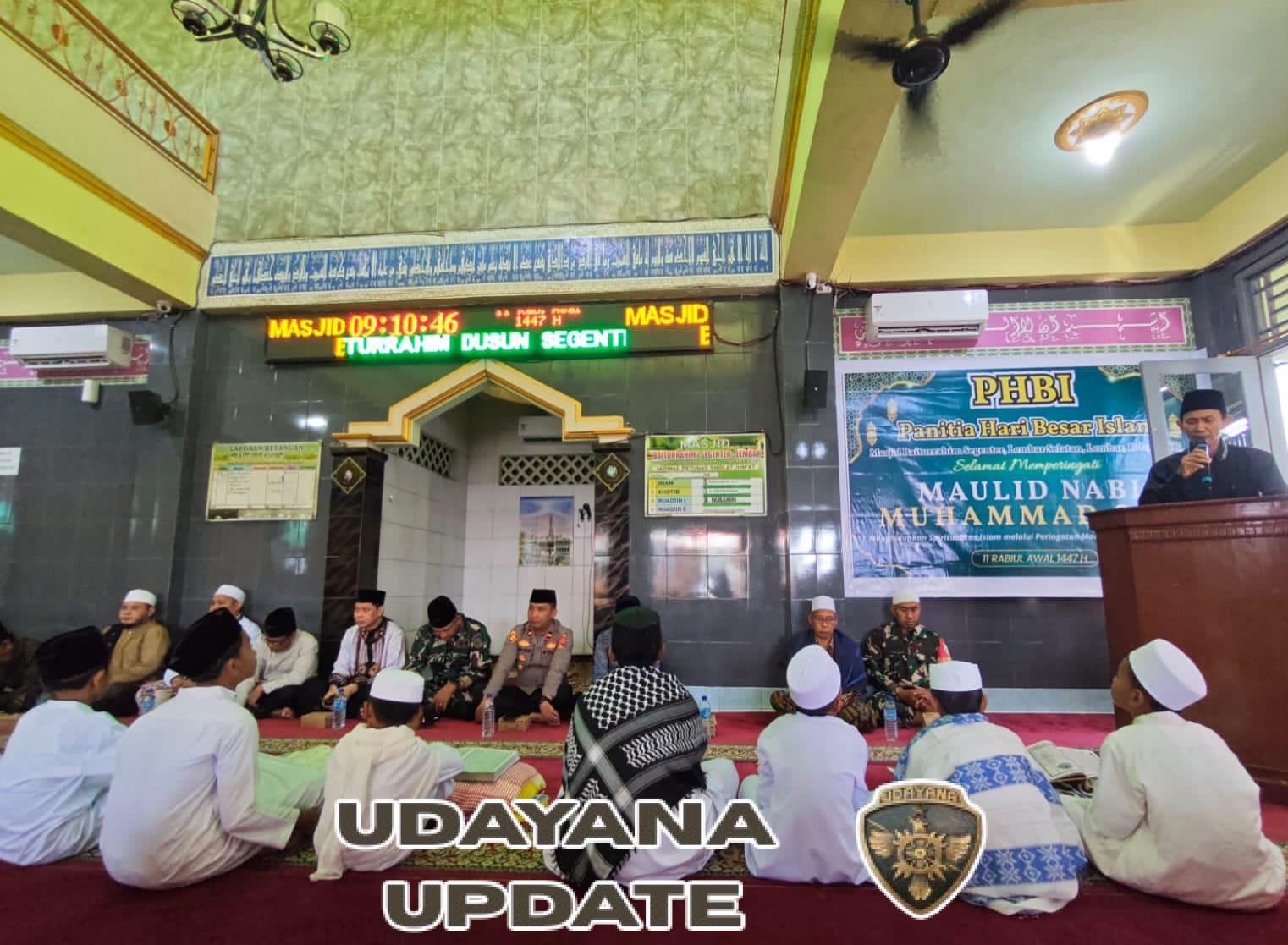 Maulid Nabi di Lembar Satukan Hati dan Doa Warga