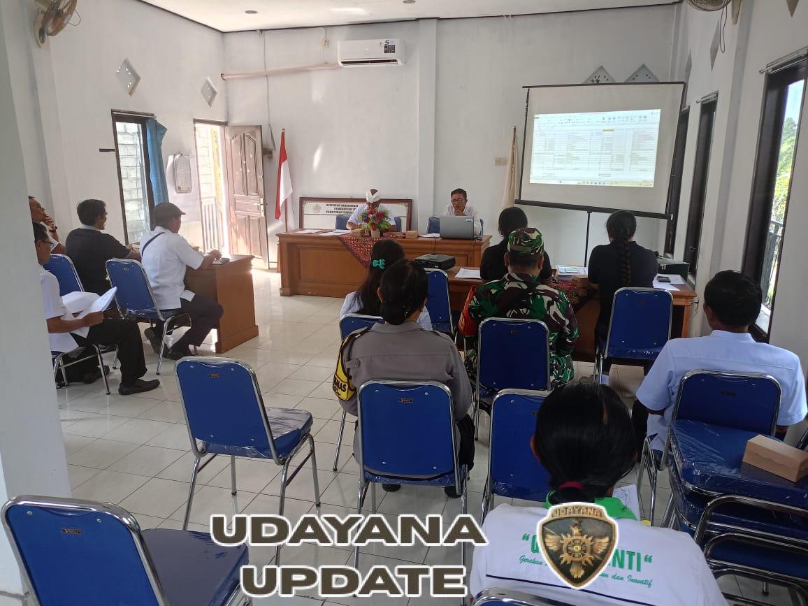 Babinsa Getakan Hadiri Rapat Pertanggungjawaban Bumdes