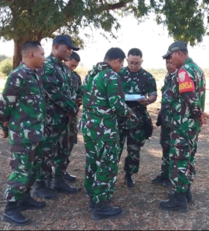 Rombongan Waas Log Kunjungi Desa Oitui Pantau Pembangunan Batalyon TP, Berjalan Lancar