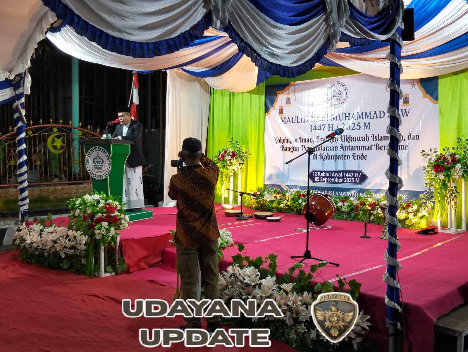 Dandim Ende: Maulid Nabi Momen Perkuat Ukhuwah dan Kebersamaan Antar Umat