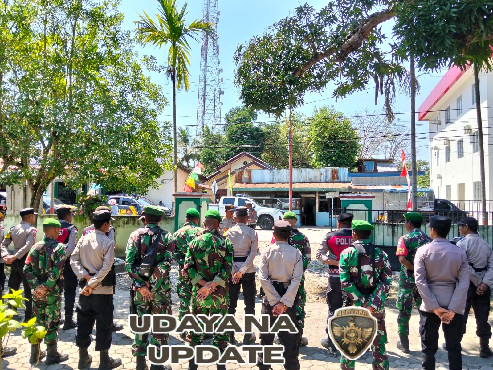 TNI Polri Gelar Apel Bersama Antisipasi Gangguan Kamtibmas di Kabupaten Malaka