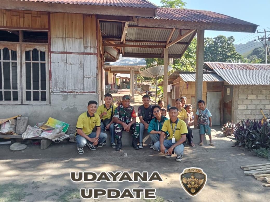 Babinsa Ende Aktif Jalin Silaturahmi dan Pantau Situasi di Kelurahan Rewarangga