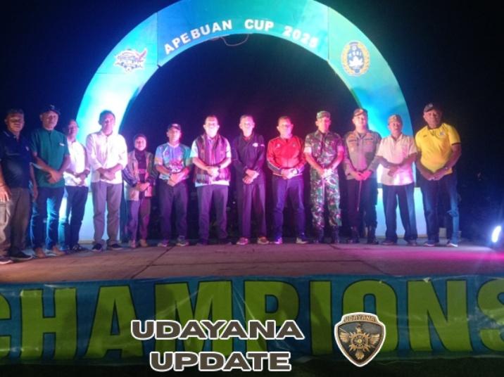 Perkuat Sinergi, Dandim 1624/Flotim Dampingi Gubernur NTT Resmikan Stadion Apebuan