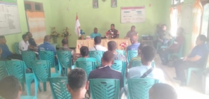 Sinergi Babinsa Sahraen Dan PPK Desa Sahraen Amarasi