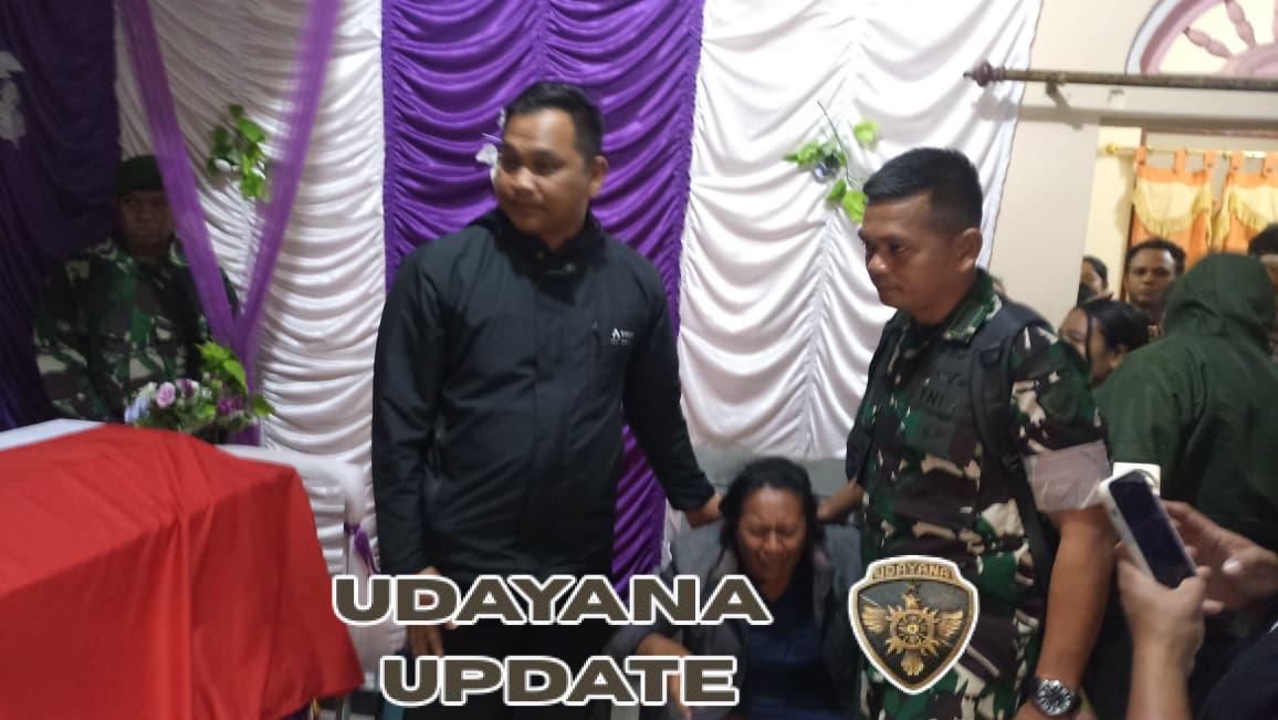 Letkol Inf Gunawan : Atas Nama Pribadi dan Keluarga Besar Kodim 1621/TTS Turut Berduka Cita, Atas Meninggalnya Prada Roland