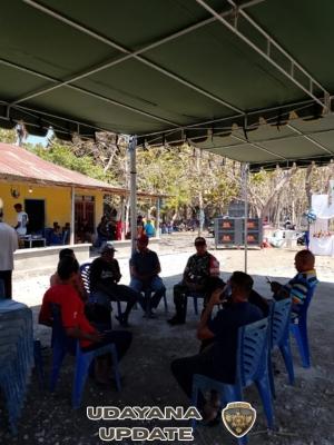 Babinsa Rote Timur Hadiri Acara Adat Masuk Minang di Desa Faifua