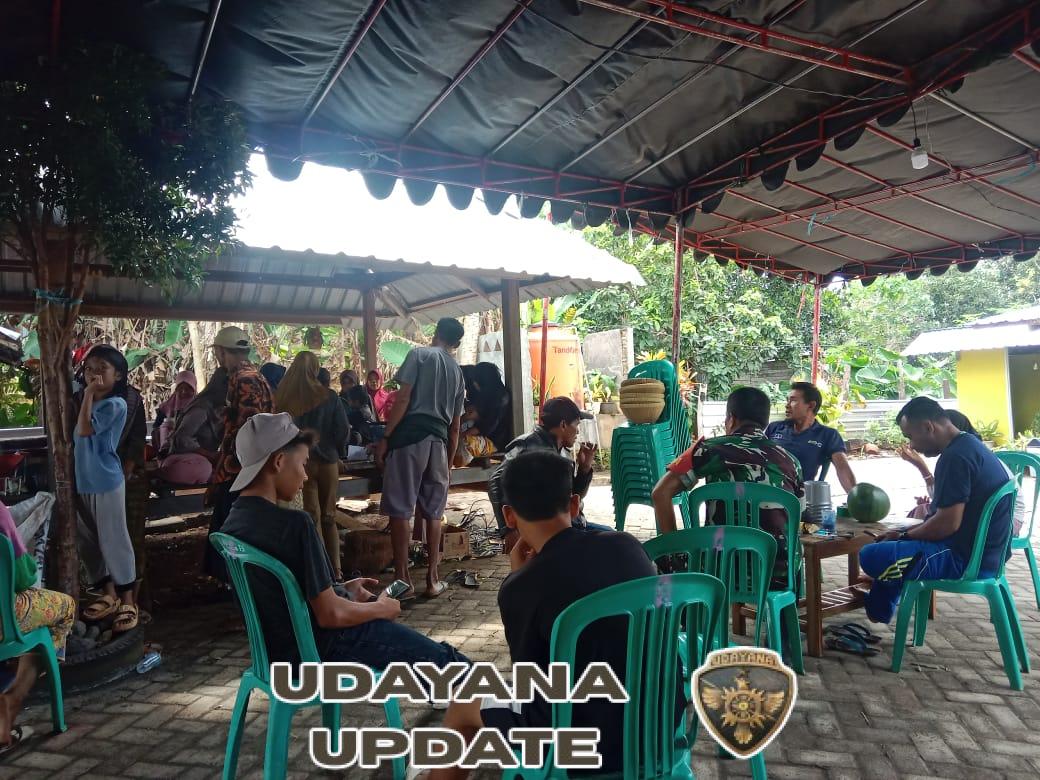 Babinsa Desa Tebo Laksanakan Komsos dan Monitoring Wilayah Binaan