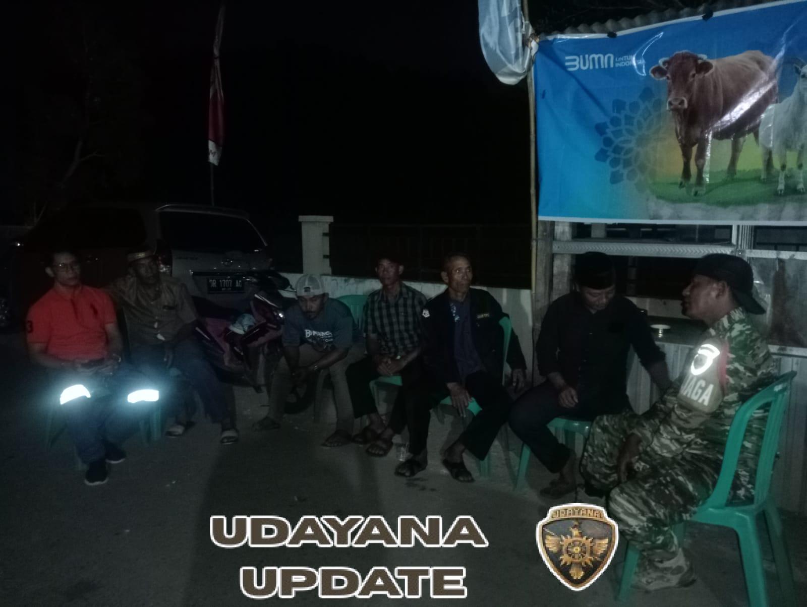 Babinsa Koramil 1628-05/Jereweh Laksanakan Patroli Malam Demi Kamtibmas Kondusif