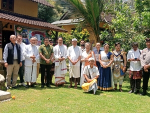 Dandim Klungkung Hadiri Peringatan HUT Ke-28 Ashram Gandhi Puri