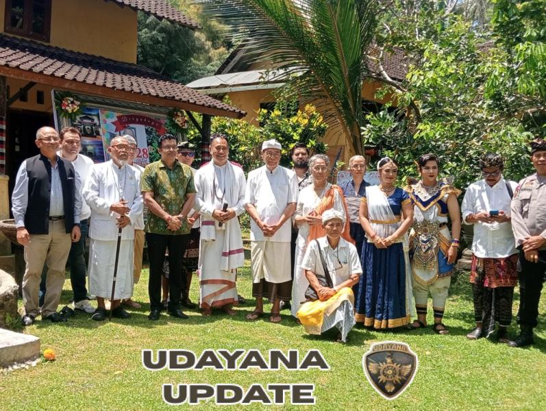 Dandim Klungkung Hadiri Peringatan HUT Ke-28 Ashram Gandhi Puri