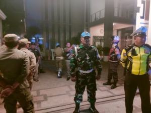 Patroli Gabungan Wujud Sinergi Kodim dan Aparat Keamanan Dompu