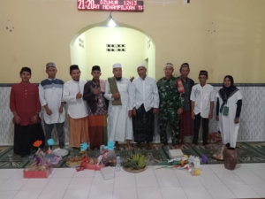 Babinsa Kelurahan Sampir Hadiri Peringatan Maulid Nabi Muhammad SAW 1447 H/2025 M di Masjid Al-Ikhlas
