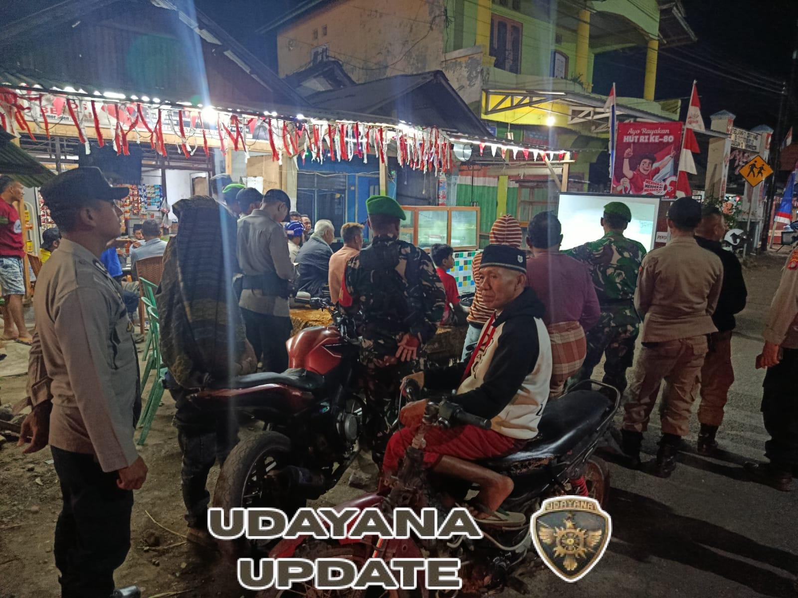 Apel Pengecekan Awali dan Akhiri Patroli Gabungan di Wilayah Kecamatan Madapangga