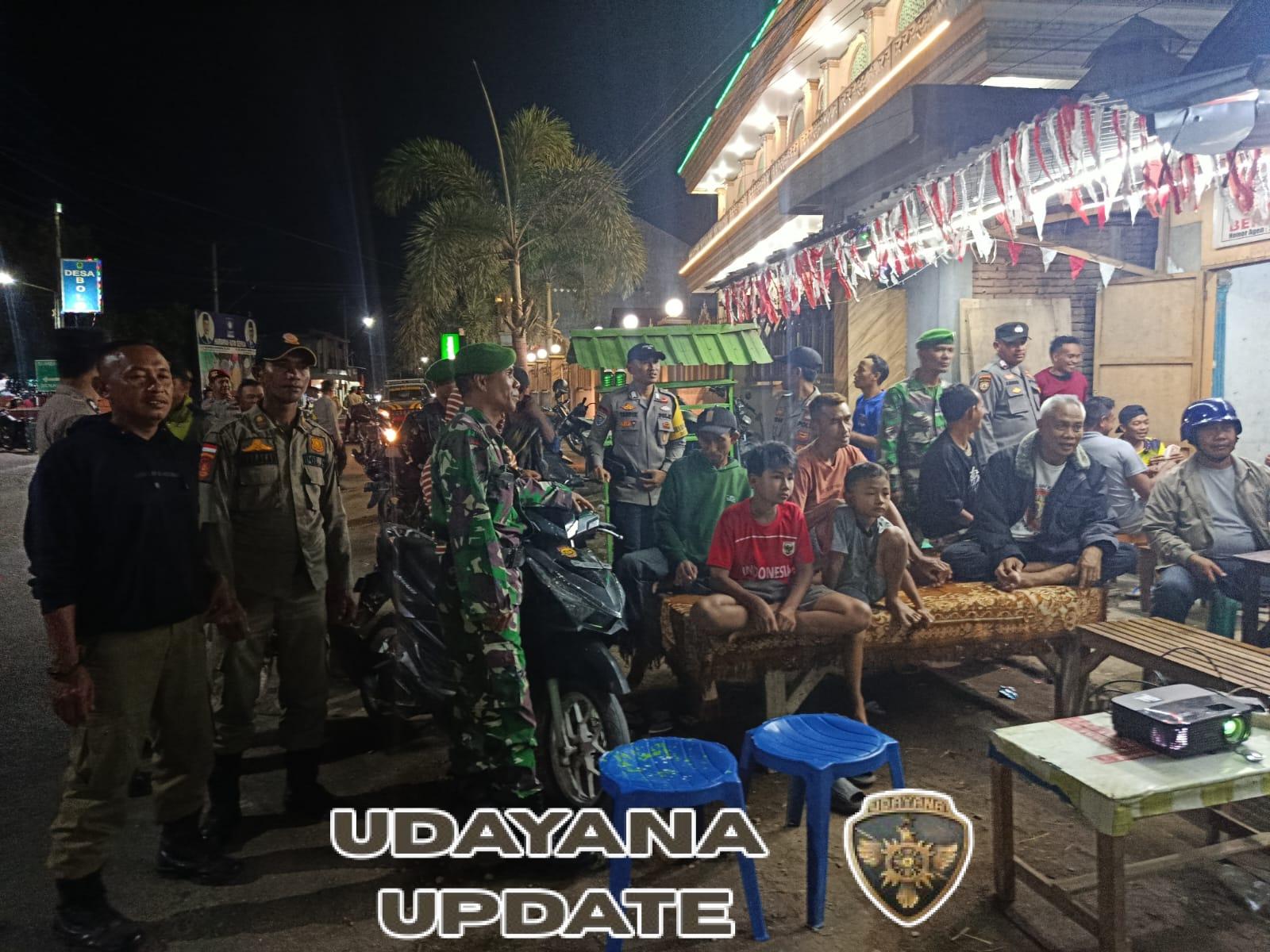 Apel Pengecekan Awali dan Akhiri Patroli Gabungan di Wilayah Kecamatan Madapangga