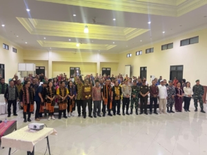 Letkol Inf Imam Subekti Sambut Hangat Kunjungan Gubernur NTT di Wilayah Teritorialnya