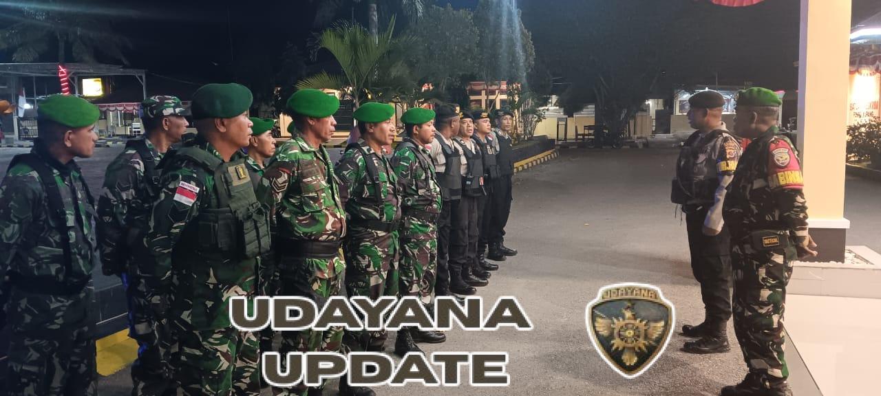 Patroli Gabungan TNI Polri Jaga Kondusifitas Kabupaten Kupang