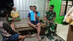 Babinsa Koramil 1628-04/Poto Tano Laksanakan Patroli Jaga Kamtibmas