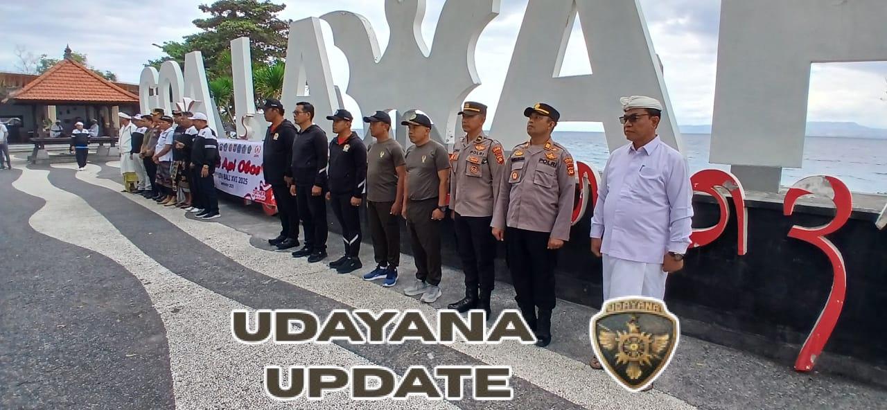 Rest Area Pura Goa Lawah Jadi Saksi Serah Terima Api Obor Porprov Bali