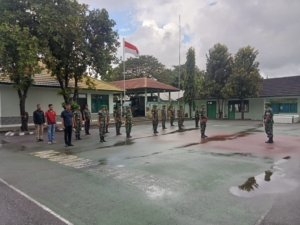 Apel Pagi di Kodim 1602/Ende: Penguatan Kedisiplinan dan Semangat Prajurit