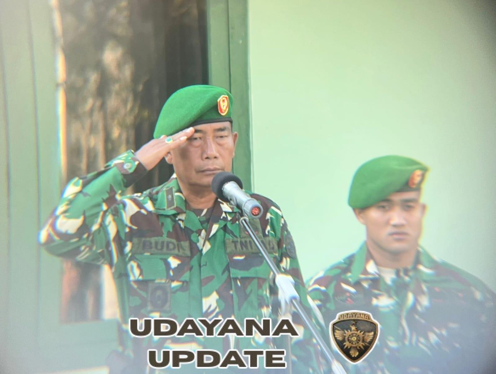 Momentum Kebersamaan, Kasdim 1601/Sumba Timur Pimpin Upacara Bendera Hari Senin