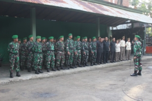 Dandim Tabanan Berikan Pengarahan, Tekankan Tugas Pokok dan Sinergitas Antarinstansi