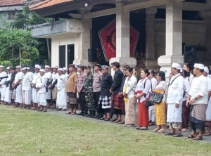 Wadanramil 1611-07: Pecalang Mitra Penting TNI-Polri Jaga Kondusifitas Denpasar
