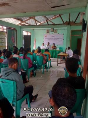 Musyawarah Desa Watumerak Fokus Rencana Kerja 2025, Babinsa Ingatkan Taat Aturan.