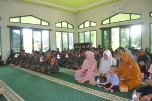 Prajurit Kodim Dompu Gelar Maulid Nabi Muhammad SAW