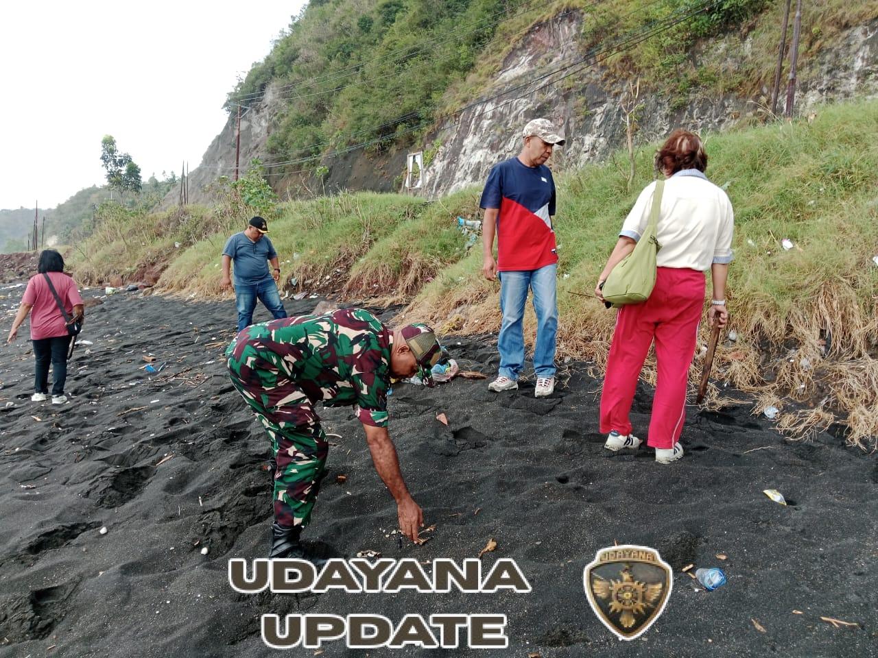 Sinergi TNI dan Pemerintah Daerah: Karya Bakti Pembersihan Pantai di Ende Utara