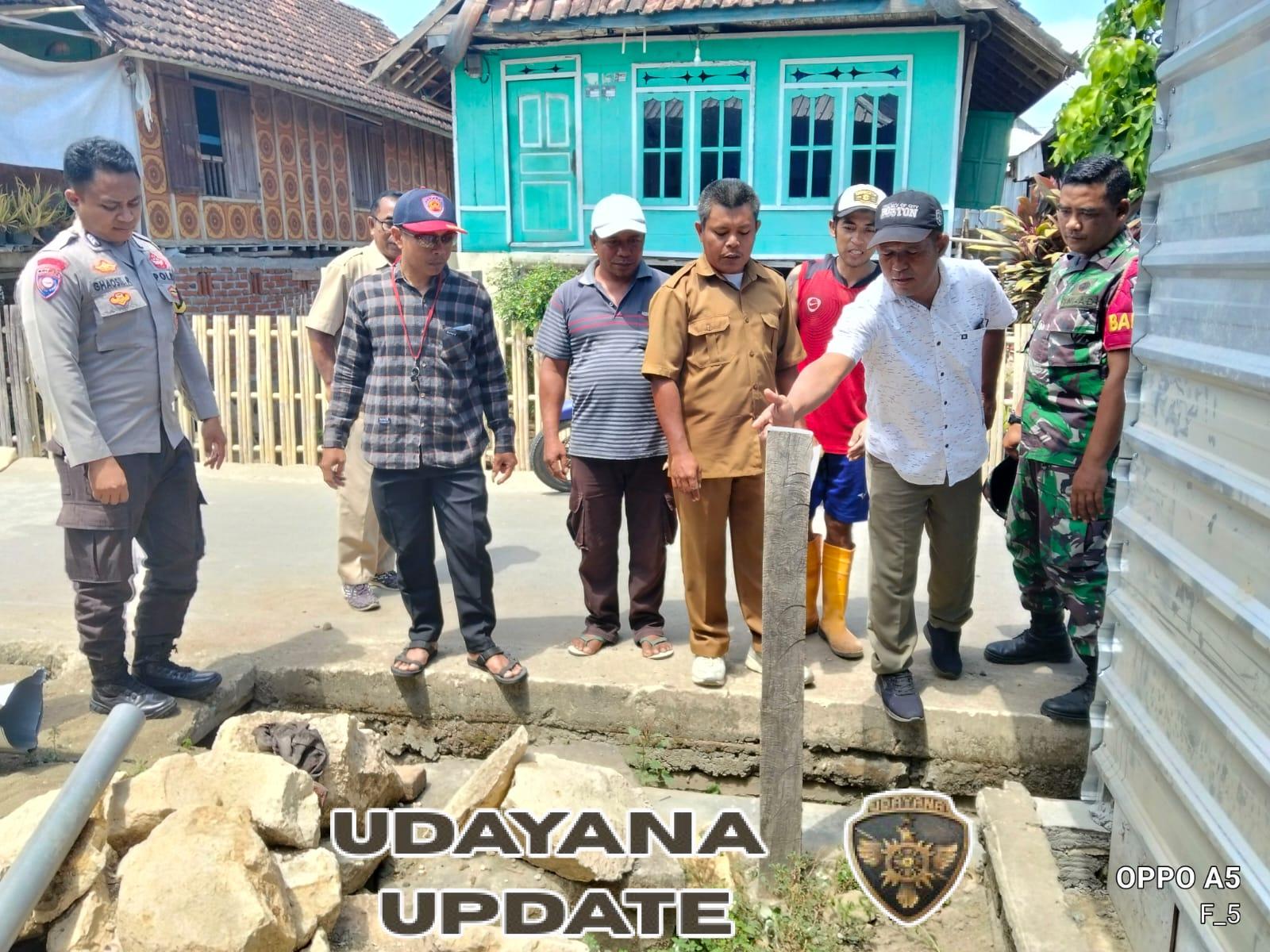 Babinsa Desa Seran Mediasi Sengketa Batas Tanah Warga