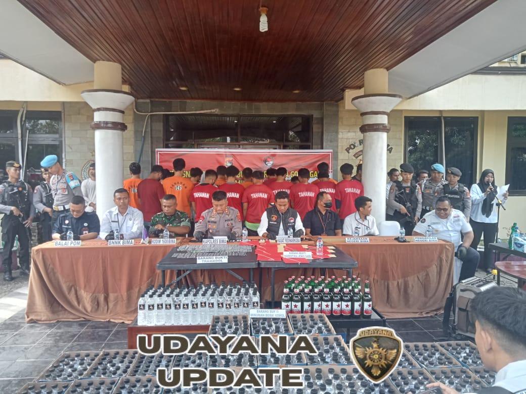 Dandim 1608/Bima Tegaskan Komitmen TNI  Perangi Narkoba dan Minuman Beralkohol