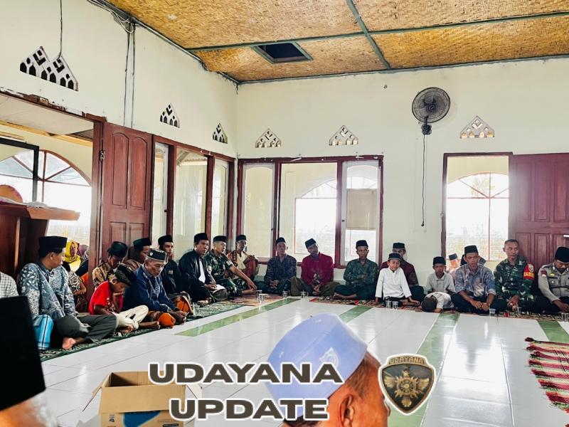 Babinsa Desa Ai’Kangkung Hadiri Peringatan Maulid Nabi Muhammad SAW