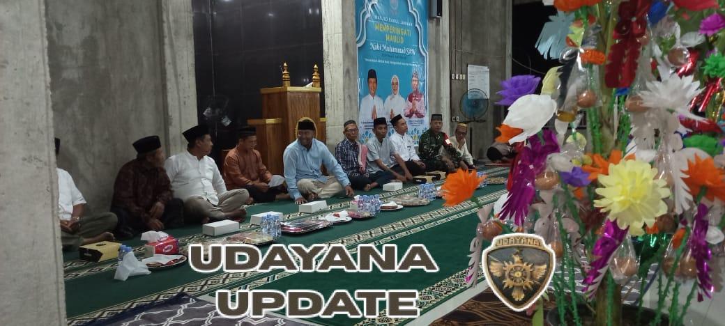 Babinsa Hadiri Peringatan Maulid Nabi Muhammad SAW 1447 H di Masjid Babul Jannah Taliwang