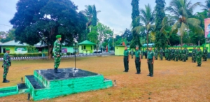 Upacara Bendera di Kodim 1618/TTU Perkuat Kekompakan dan Solidaritas Prajurit