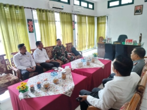 Komandam Kodim 1623/Karangasem terima kunjungan silaturahmi Kalapas jajaran Kab.Karangasem.