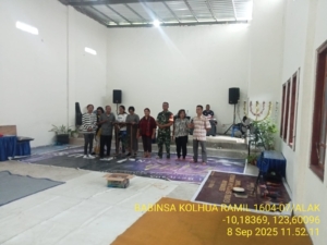 Hadiri Doa Bersama, Babinsa Serma Kornelis Adu: Para Pendoa Harus Menjadi Penyejuk